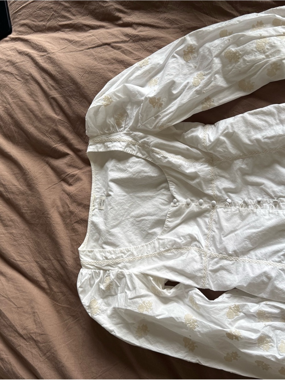 Wilfred White Cotton La Bohème Tee